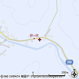 埼玉県飯能市中藤下郷周辺の地図