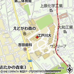 江戸川大学周辺の地図