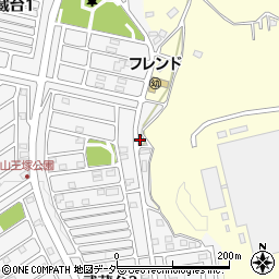 埼玉県日高市武蔵台2丁目21-3周辺の地図