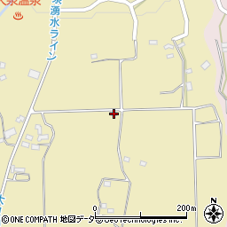 山梨県北杜市大泉町谷戸5232周辺の地図