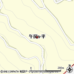 福井県越前町（丹生郡）午房ヶ平周辺の地図