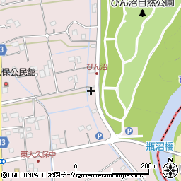 カースタレンタカー富士見店周辺の地図