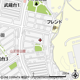埼玉県日高市武蔵台2丁目3-7周辺の地図
