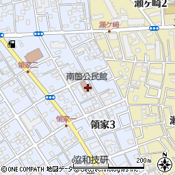 埼玉県さいたま市浦和区領家3丁目15-10周辺の地図