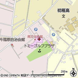 川越南文化会館（ジョイフル）周辺の地図