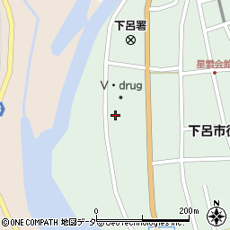萩原町　観光協会周辺の地図