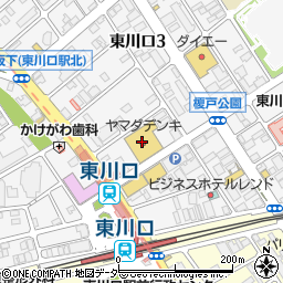 西友東川口店周辺の地図