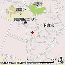 埼玉県狭山市下奥富867周辺の地図