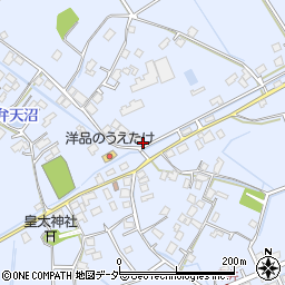 茨城県稲敷郡河内町生板2504周辺の地図