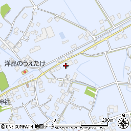 茨城県稲敷郡河内町生板245周辺の地図
