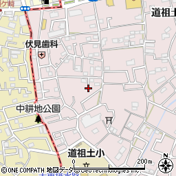 埼玉県さいたま市緑区道祖土1丁目17周辺の地図