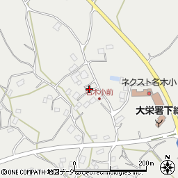千葉県成田市名木1249周辺の地図