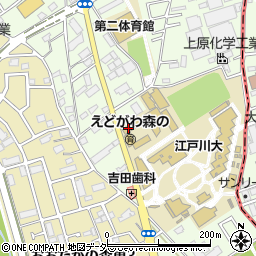 江戸川大学　総合情報図書館周辺の地図