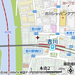 株式会社東特　吉川支店周辺の地図