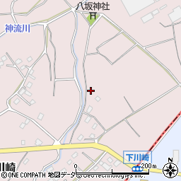 埼玉県飯能市下川崎77周辺の地図