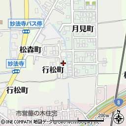福井県越前市行松町5周辺の地図