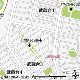 埼玉県日高市武蔵台3丁目5周辺の地図