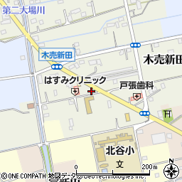 埼玉県吉川市木売新田42周辺の地図