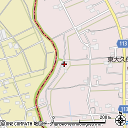 埼玉県富士見市東大久保563周辺の地図