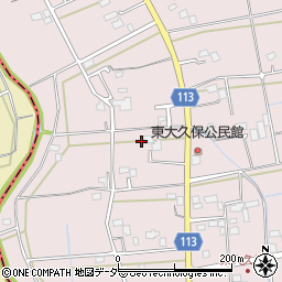 埼玉県富士見市東大久保604周辺の地図