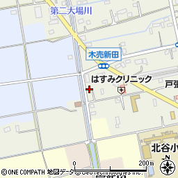 埼玉県吉川市木売新田30周辺の地図