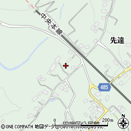 長野県諏訪郡富士見町境田端2918周辺の地図