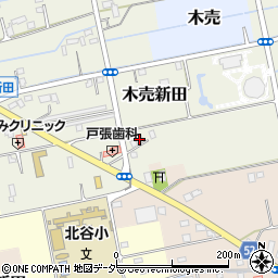 埼玉県吉川市木売新田126周辺の地図