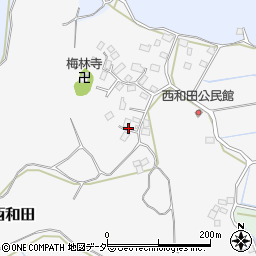 千葉県香取市西和田周辺の地図