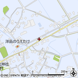 茨城県稲敷郡河内町生板15周辺の地図