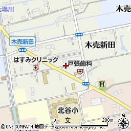 木売新田ワタナベ邸駐車場【2】周辺の地図