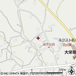 千葉県成田市名木1245周辺の地図