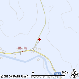 埼玉県飯能市中藤下郷91周辺の地図