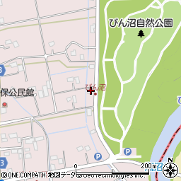 埼玉県富士見市東大久保3798周辺の地図