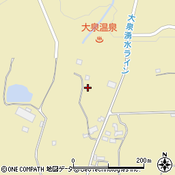 山梨県北杜市大泉町谷戸5604周辺の地図