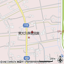 埼玉県富士見市東大久保2008周辺の地図