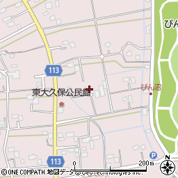埼玉県富士見市東大久保2049周辺の地図
