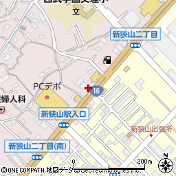 埼玉県狭山市下奥富512周辺の地図