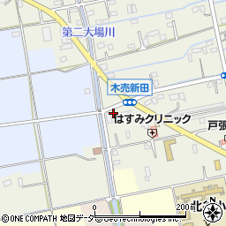埼玉県吉川市木売新田32周辺の地図