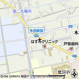 埼玉県吉川市木売新田37周辺の地図