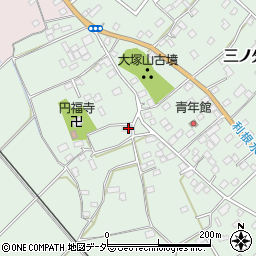 千葉県香取市三ノ分目316周辺の地図