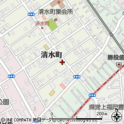 川越清水郵便局 ＡＴＭ周辺の地図