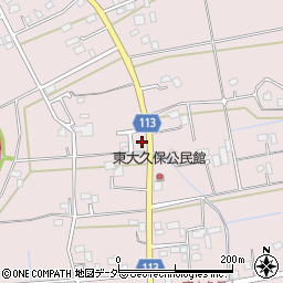 埼玉県富士見市東大久保584周辺の地図