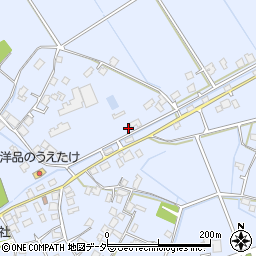 茨城県稲敷郡河内町生板2537周辺の地図