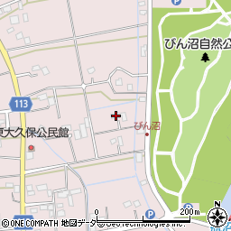 埼玉県富士見市東大久保2071周辺の地図