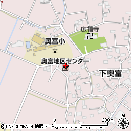 埼玉県狭山市下奥富1007周辺の地図