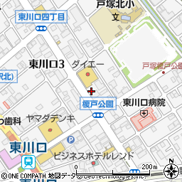 レックス大興東川口店周辺の地図