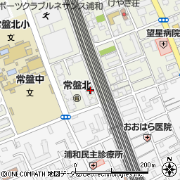 県営浦和高層団地周辺の地図