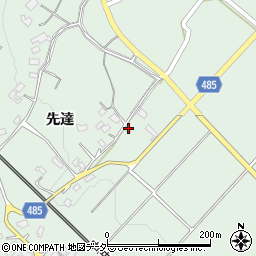 長野県諏訪郡富士見町境先達1918周辺の地図