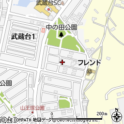 埼玉県日高市武蔵台1丁目11-16周辺の地図