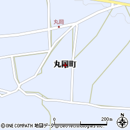 福井県越前市丸岡町周辺の地図